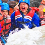 Children love rafting in Colorado. Bighorn Sheep Canyon is a great place to take children rafting near Colorado Springs.