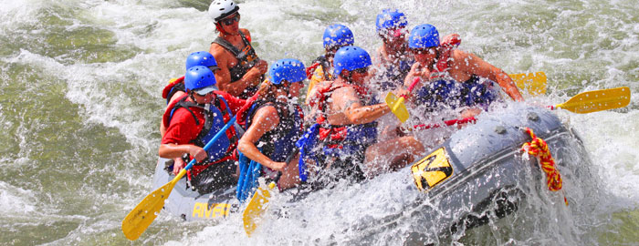 Travel agent rafting discounts on the Arkansas River. 